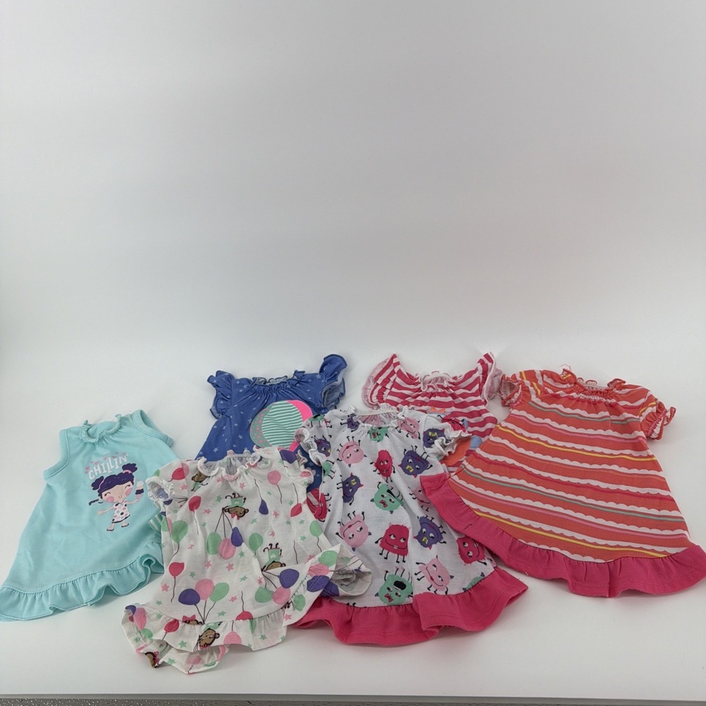 18" Doll Night Gown Lot Of 6 American Girl
